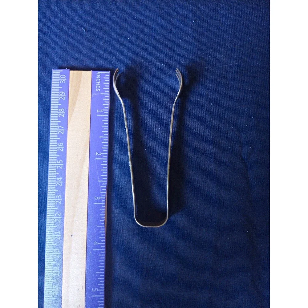 Discontinued Meadowbrook (Silverplate, 1936) Sugar Tongs by Oneida Silver